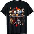 Horror Movie Characters Halloween Shirt - Freddy Jason product image 1