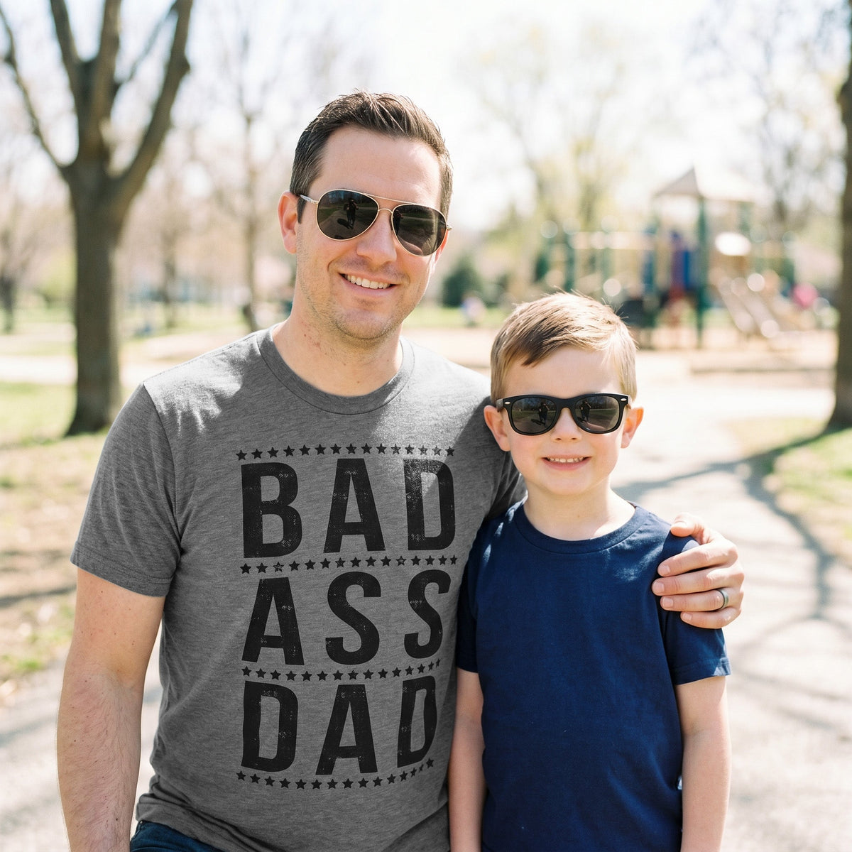 Bad A Dad Men's T Shirt product image 2