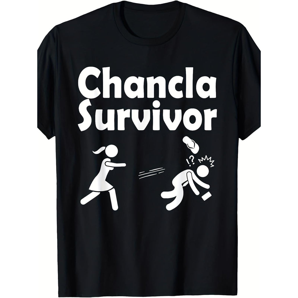 Chancla Survivor Graphic T-Shirt, Unisex Soft Cotton Crew product image 1