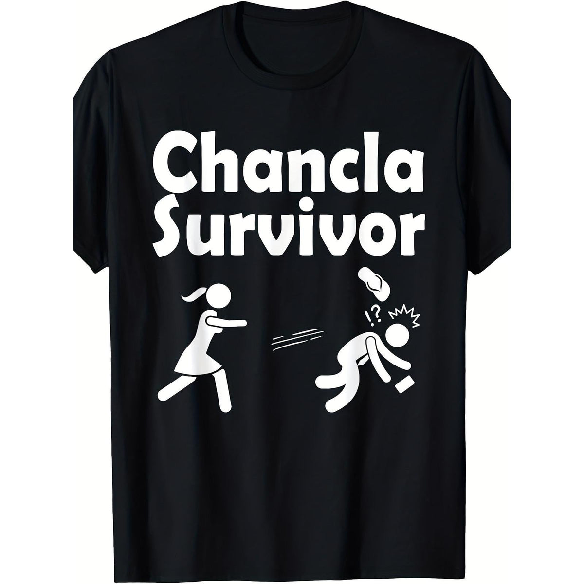 Chancla Survivor Graphic T-Shirt, Unisex Soft Cotton Crew product image 10
