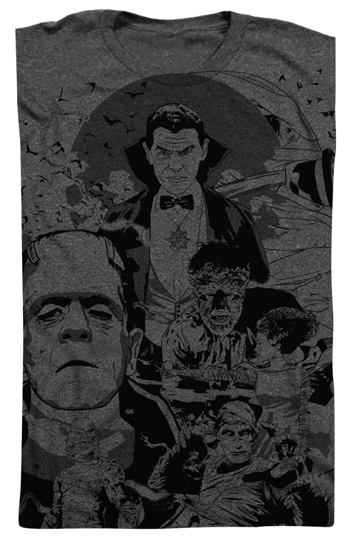 Big Print Collage Universal Monsters T-Shirt product image 2