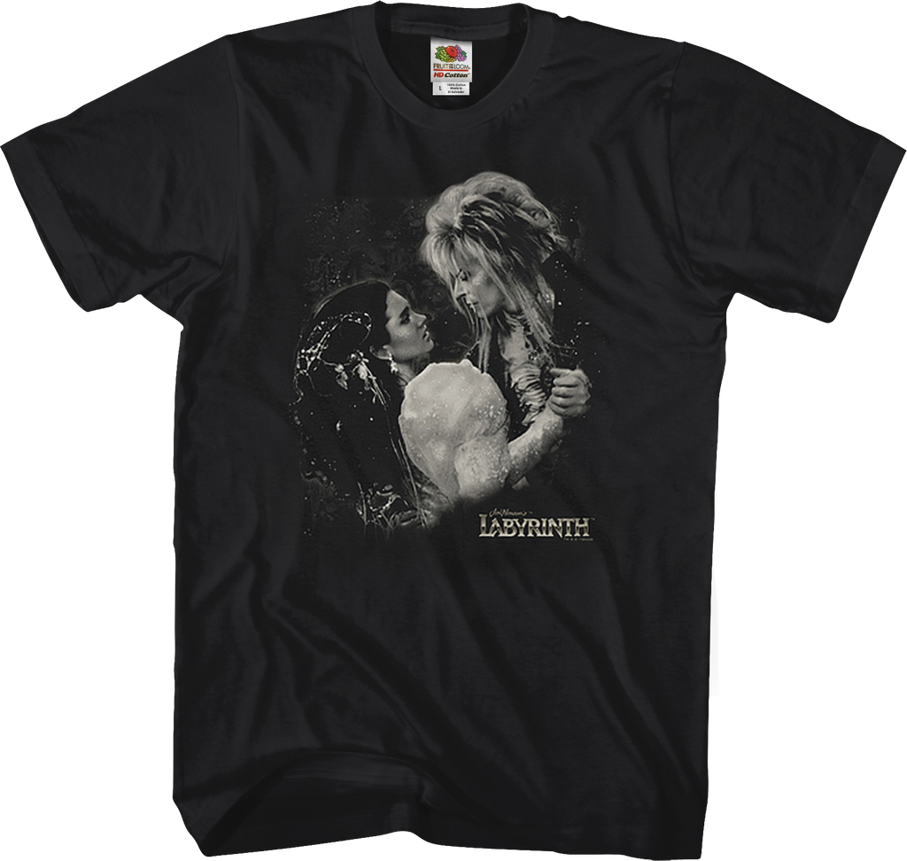 Black and White Dance Labyrinth T-Shirt product image 1