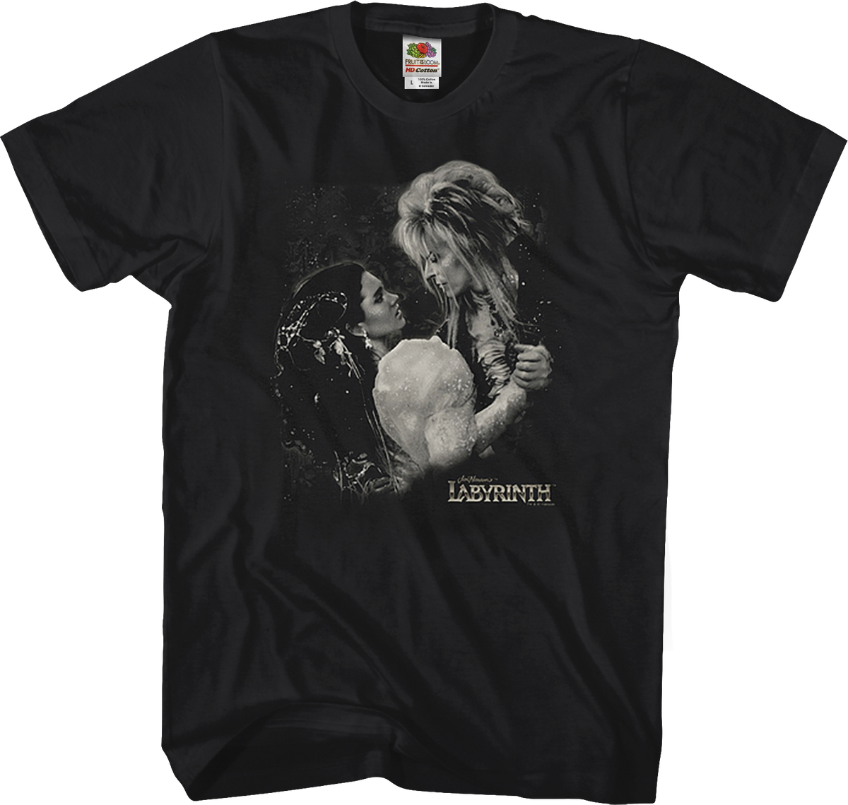Black and White Dance Labyrinth T-Shirt product image 1