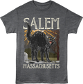 Black Cat Salem Massachusetts T-Shirt product image 1