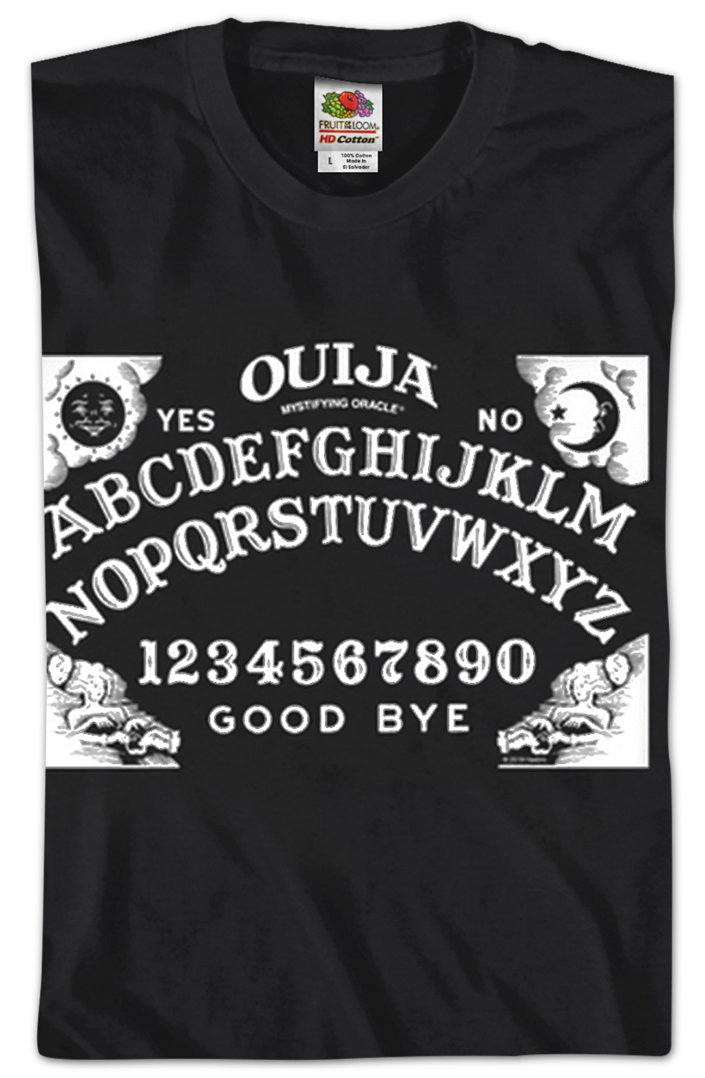 Black Ouija Board T-Shirt product image 2