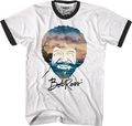 Bob Ross Sunset Ringer Shirt product image 1