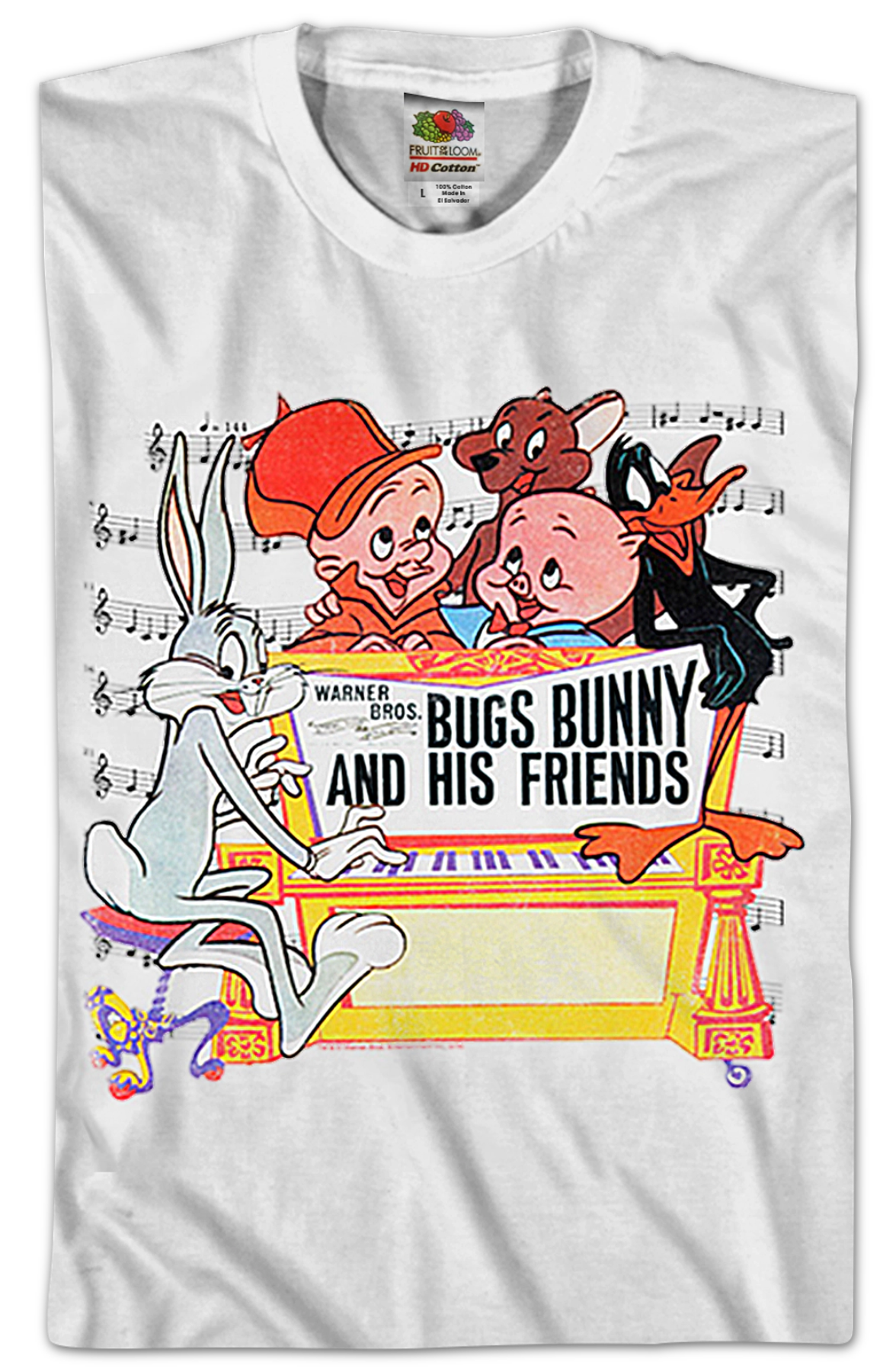 Bugs Bunny And His Friends Looney Tunes T-Shirt product image 2