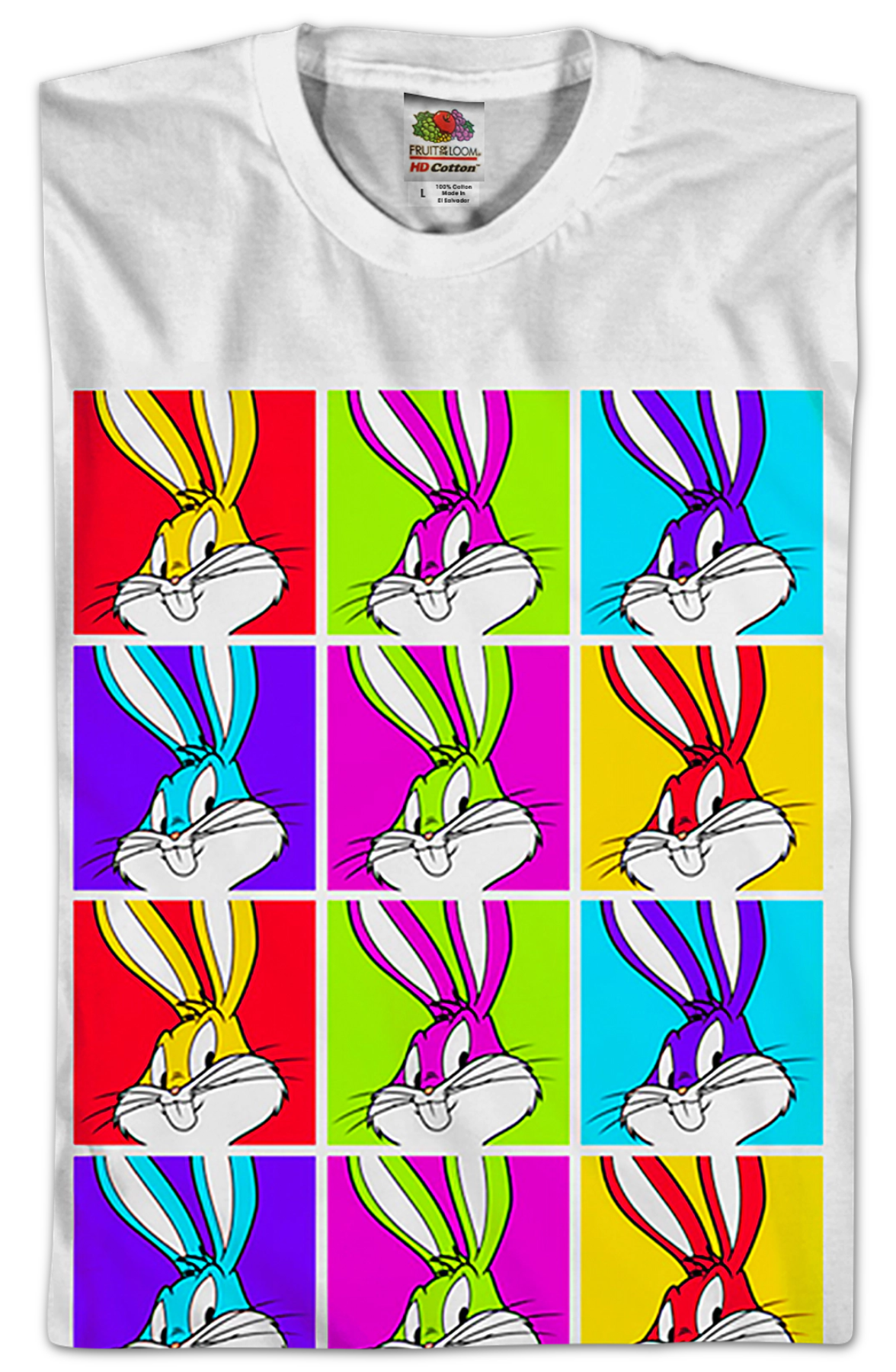 Bugs Bunny Pop Art Looney Tunes T-Shirt product image 2
