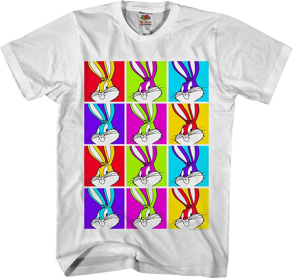 Bugs Bunny Pop Art Looney Tunes T-Shirt product image 1
