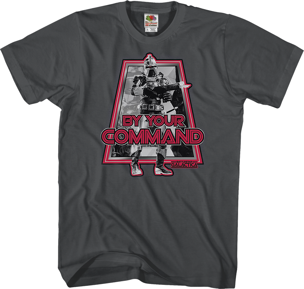 By Your Command Battlestar Galactica T-Shirt product image 1