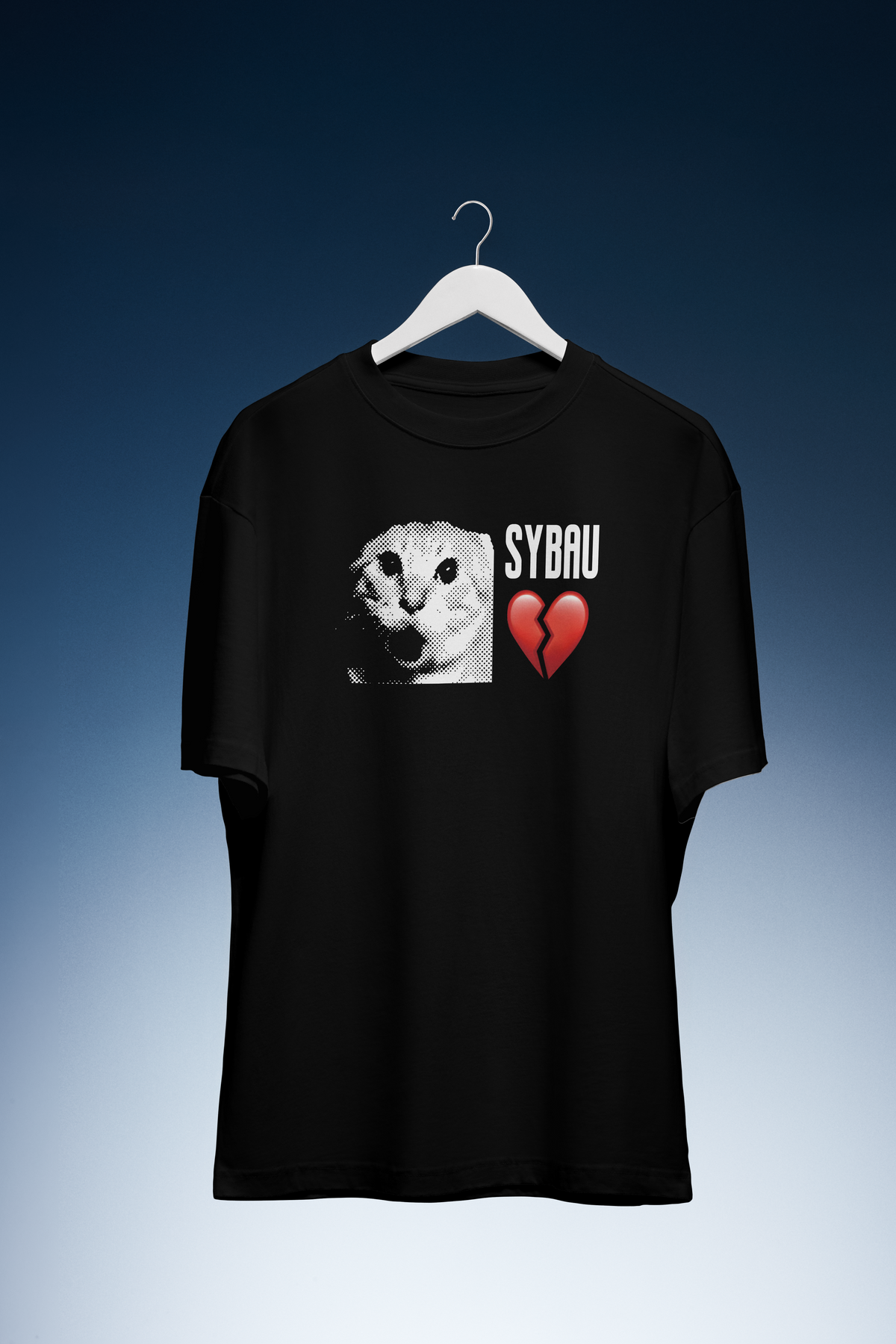 DIYANYONE Cats Meme T-Shirt: SYBAU Broken Heart product image 4