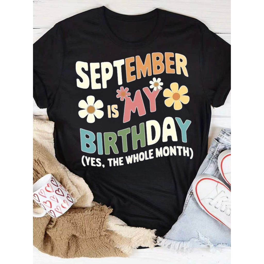 Funny September Is My Birthday Yes The Whole Month Fun product image 2