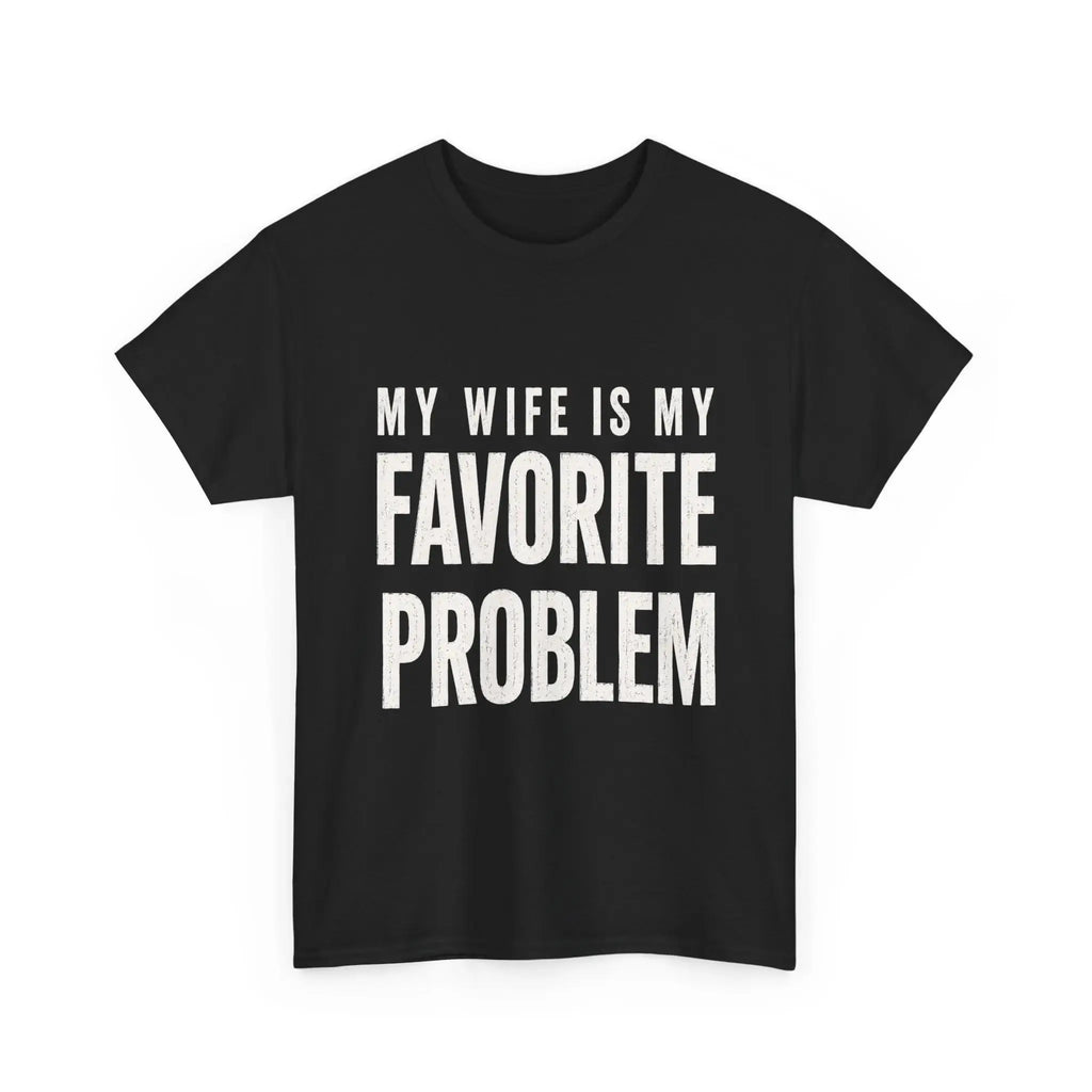 Men's Classic Shortsleeve T-Shirt, Funny 'My Wife Is My product image 2