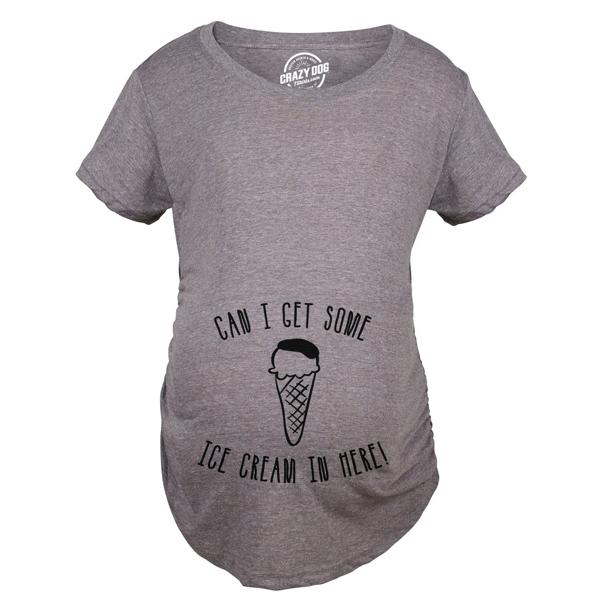 Can I Get Some Ice Cream In Here Maternity T Shirt product image 5
