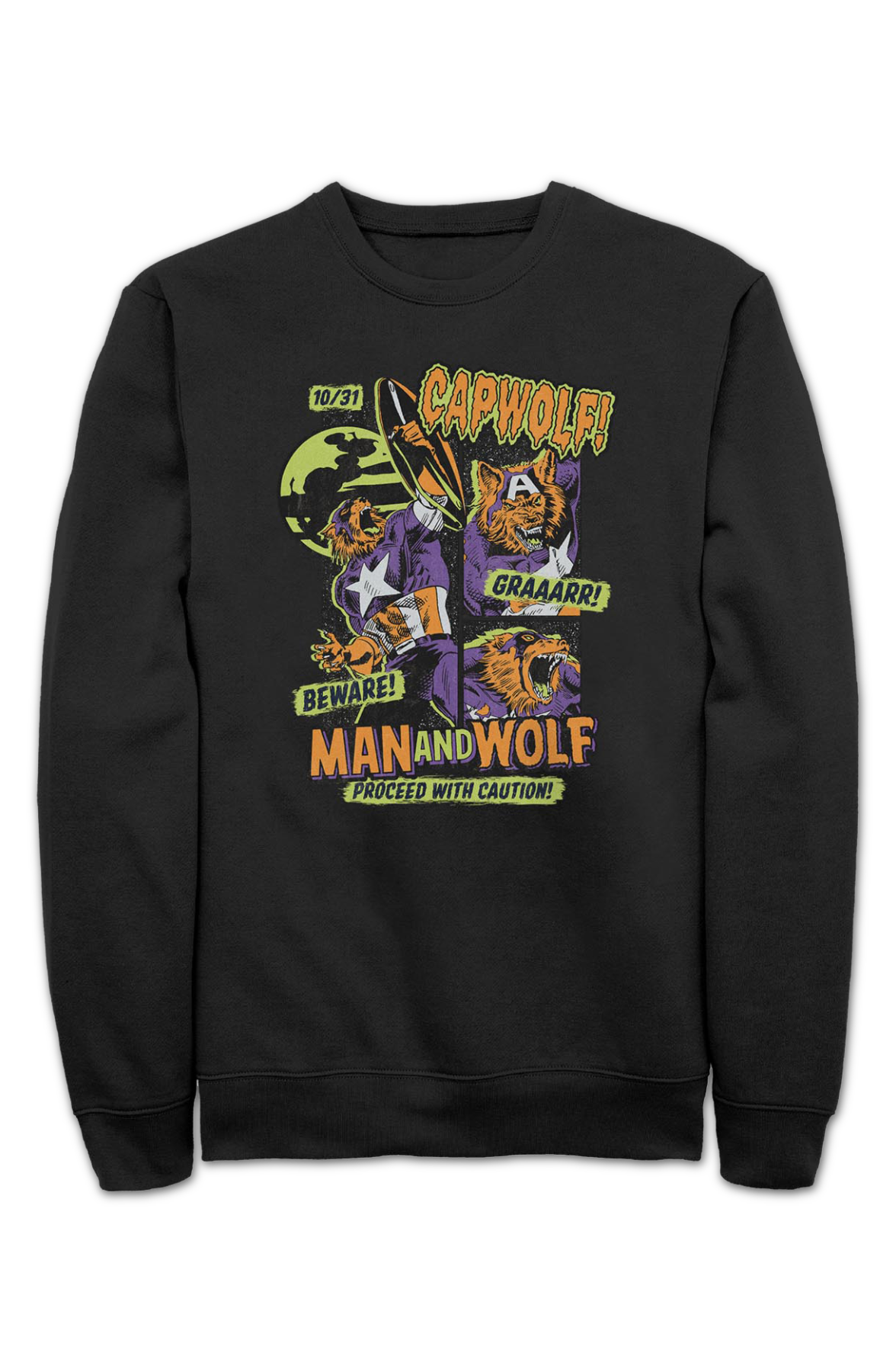 Capwolf Marvel Comics Sweatshirt product image 2