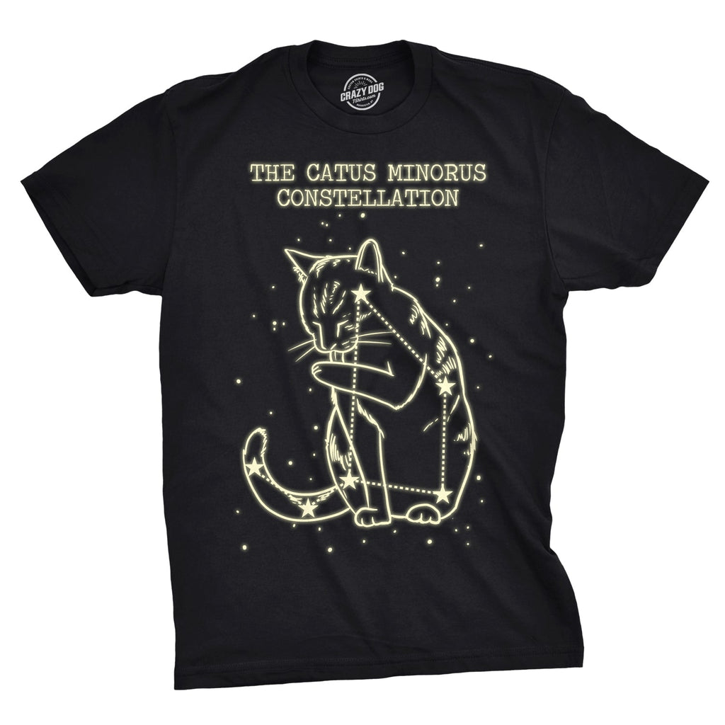 Catus Minorus Constellation Glow In The Dark Men's T Shirt product image 1