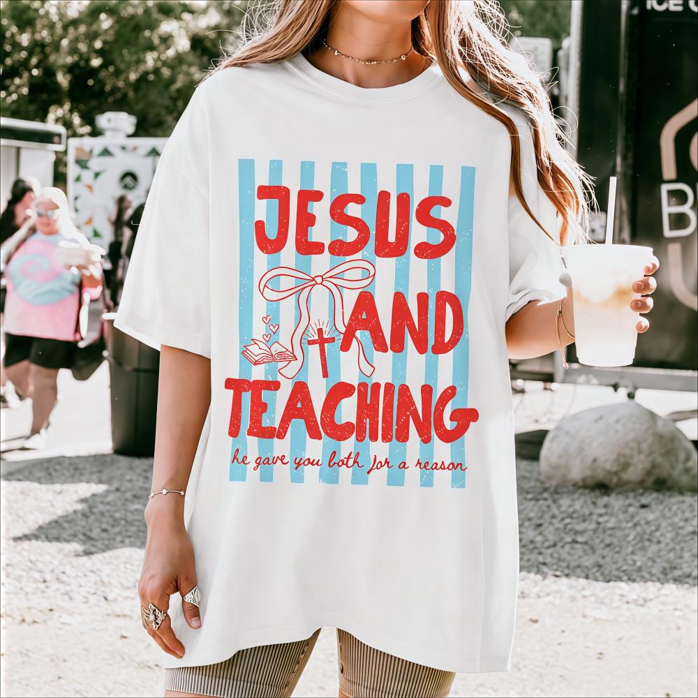 Artsadd Christian Teacher Tee, 100% Cotton Unisex T-Shirt product image 1