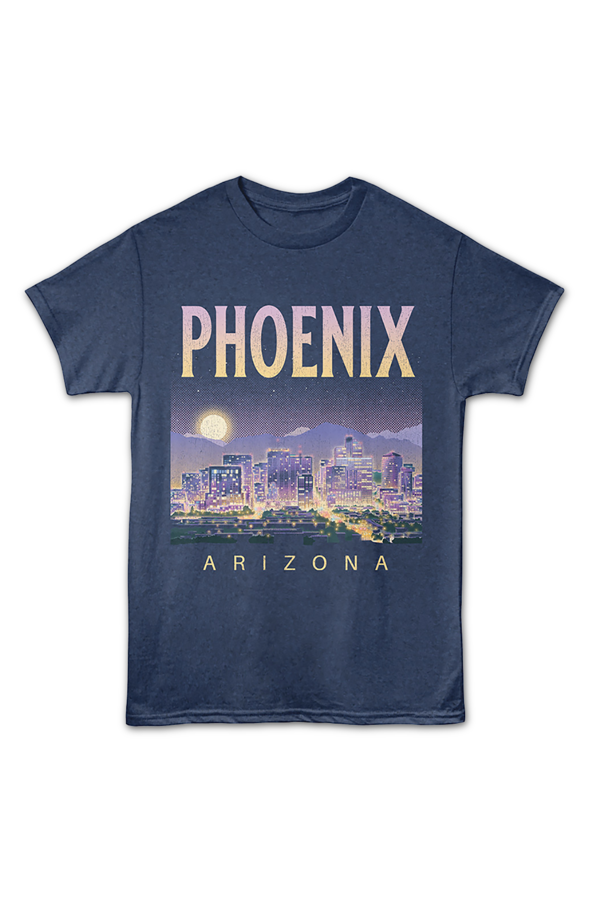 City Skyline Phoenix Arizona T-Shirt product image 2