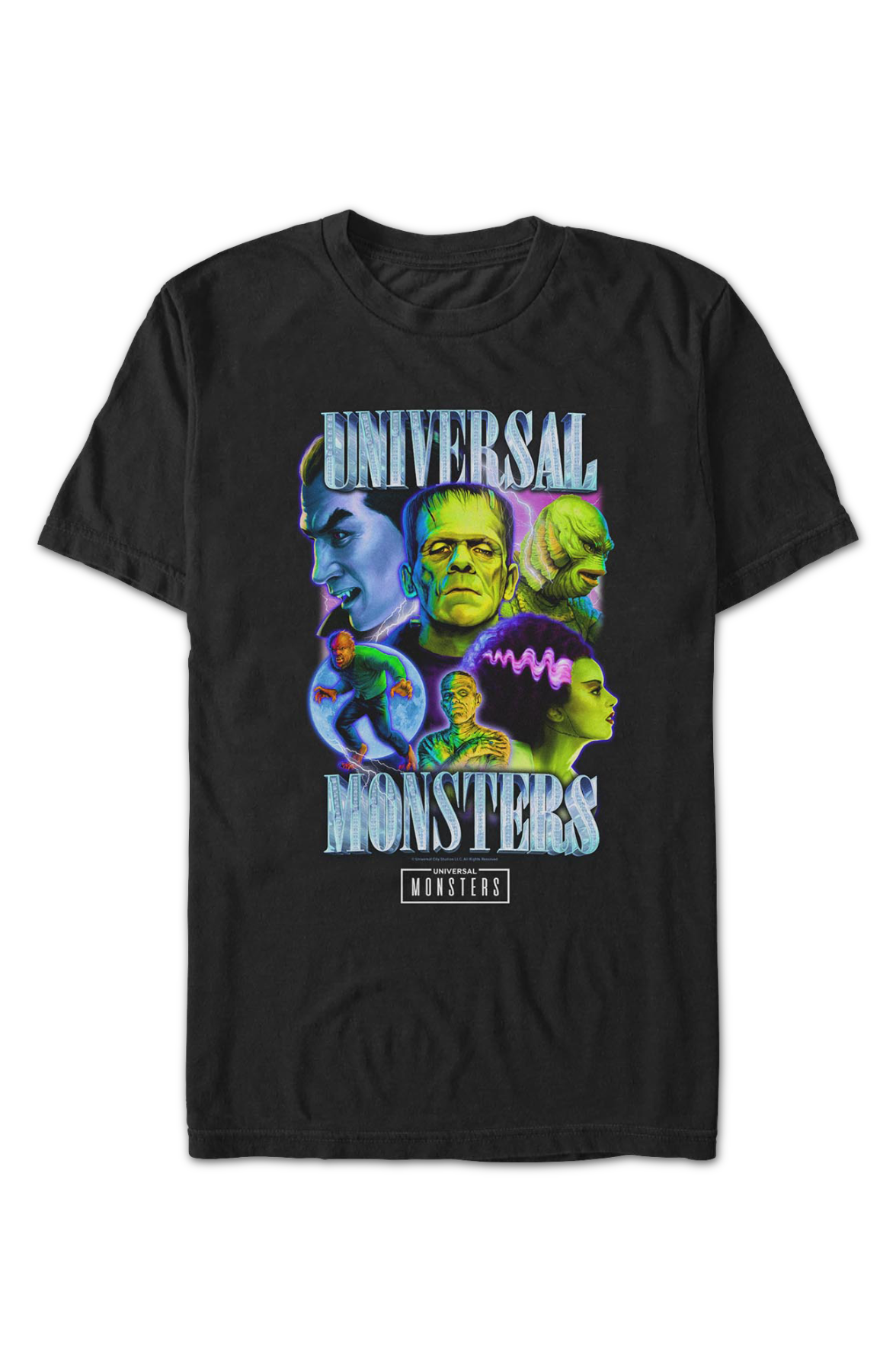 Classic Collage Universal Monsters T-Shirt product image 2