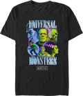 Classic Collage Universal Monsters T-Shirt product image 1