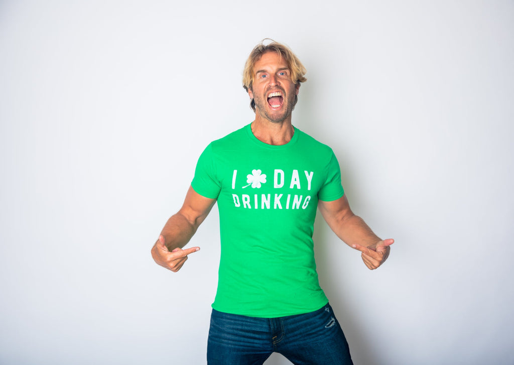 I Clover Day Drinking Men's T Shirt product image 7