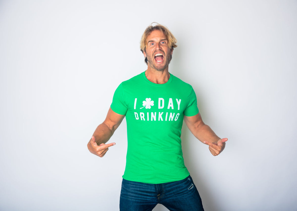 I Clover Day Drinking Men's T Shirt product image 7