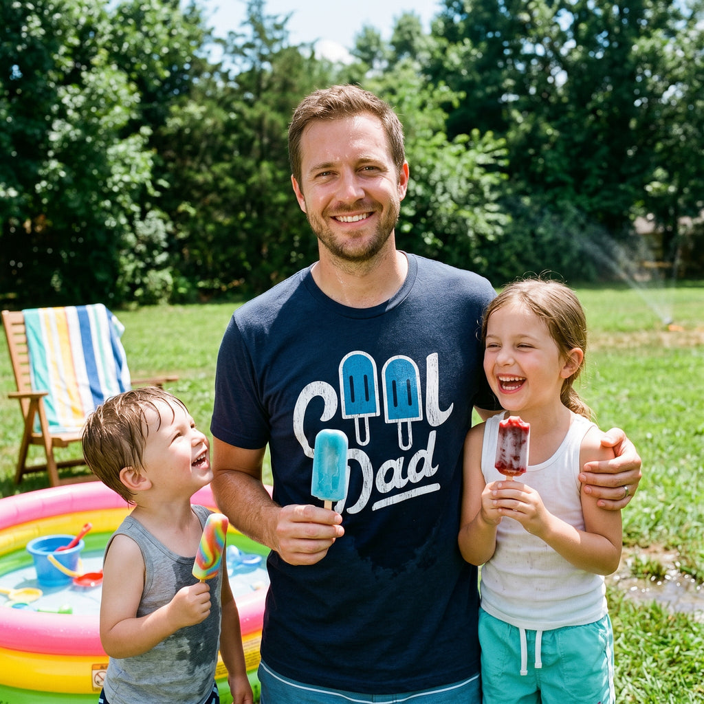 Cool Dad Popsicle Men's T Shirt product image 6