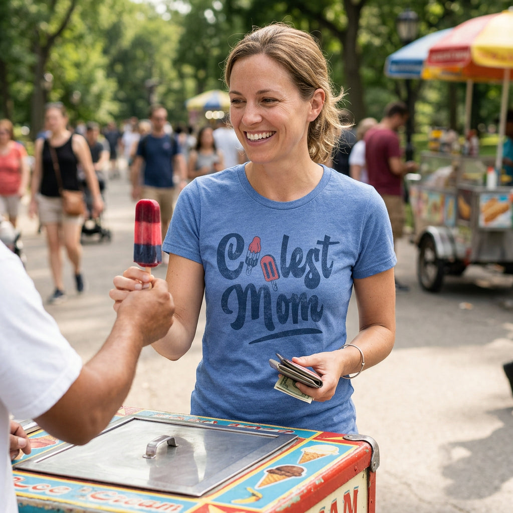 Coolest Mom Popsicle Women's T Shirt product image 2