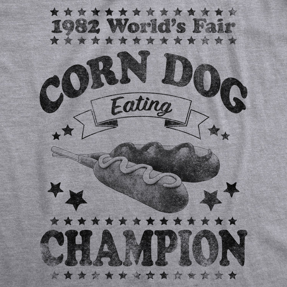 Corn Dog Eating Champion 1982 Men's T Shirt product image 2