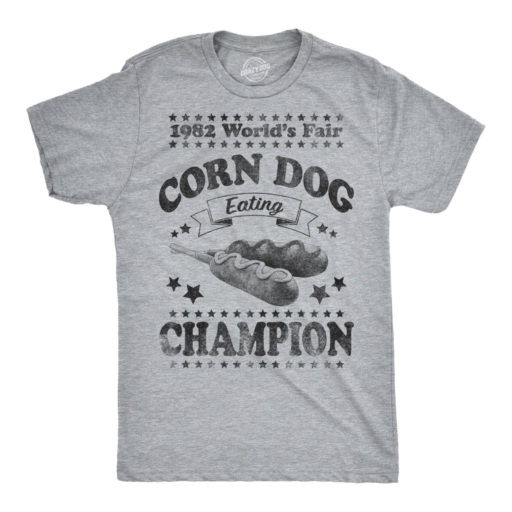 Corn Dog Eating Champion 1982 Men's T Shirt product image 1