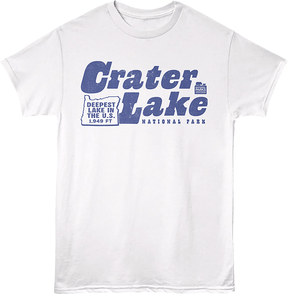 Vintage Crater Lake National Park T-Shirt product image 1