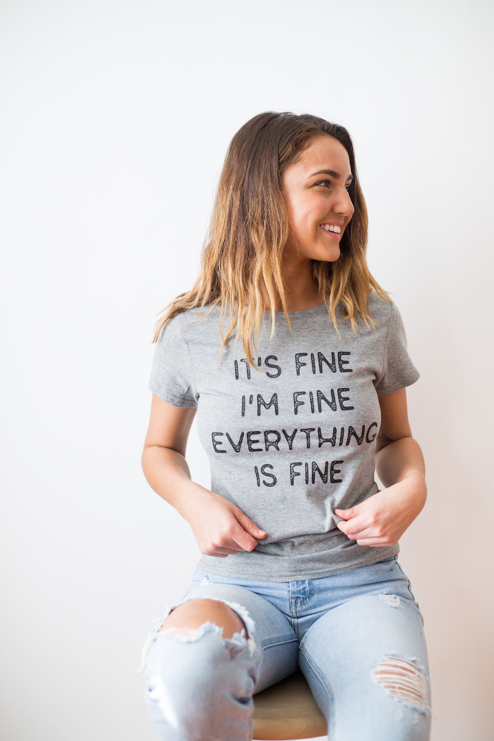 Everything Is Fine Women's T Shirt product image 2
