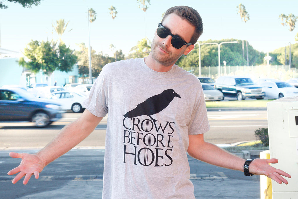 Crows Before Hoes Men's T Shirt product image 8