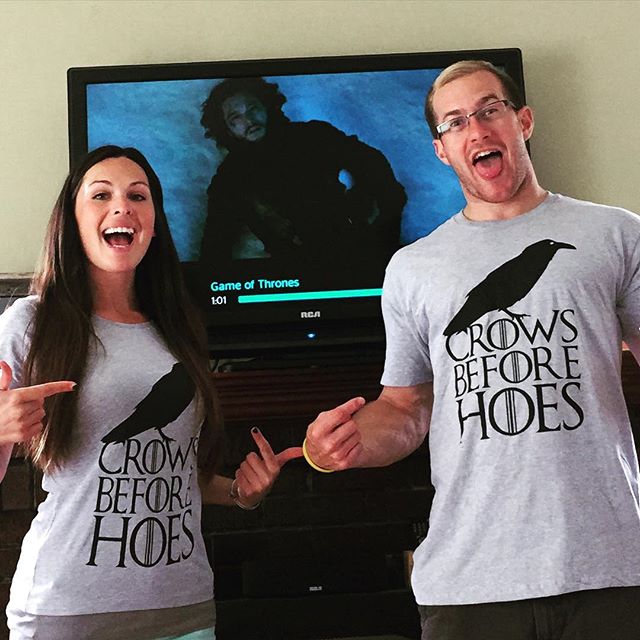 Crows Before Hoes Men's T Shirt product image 4