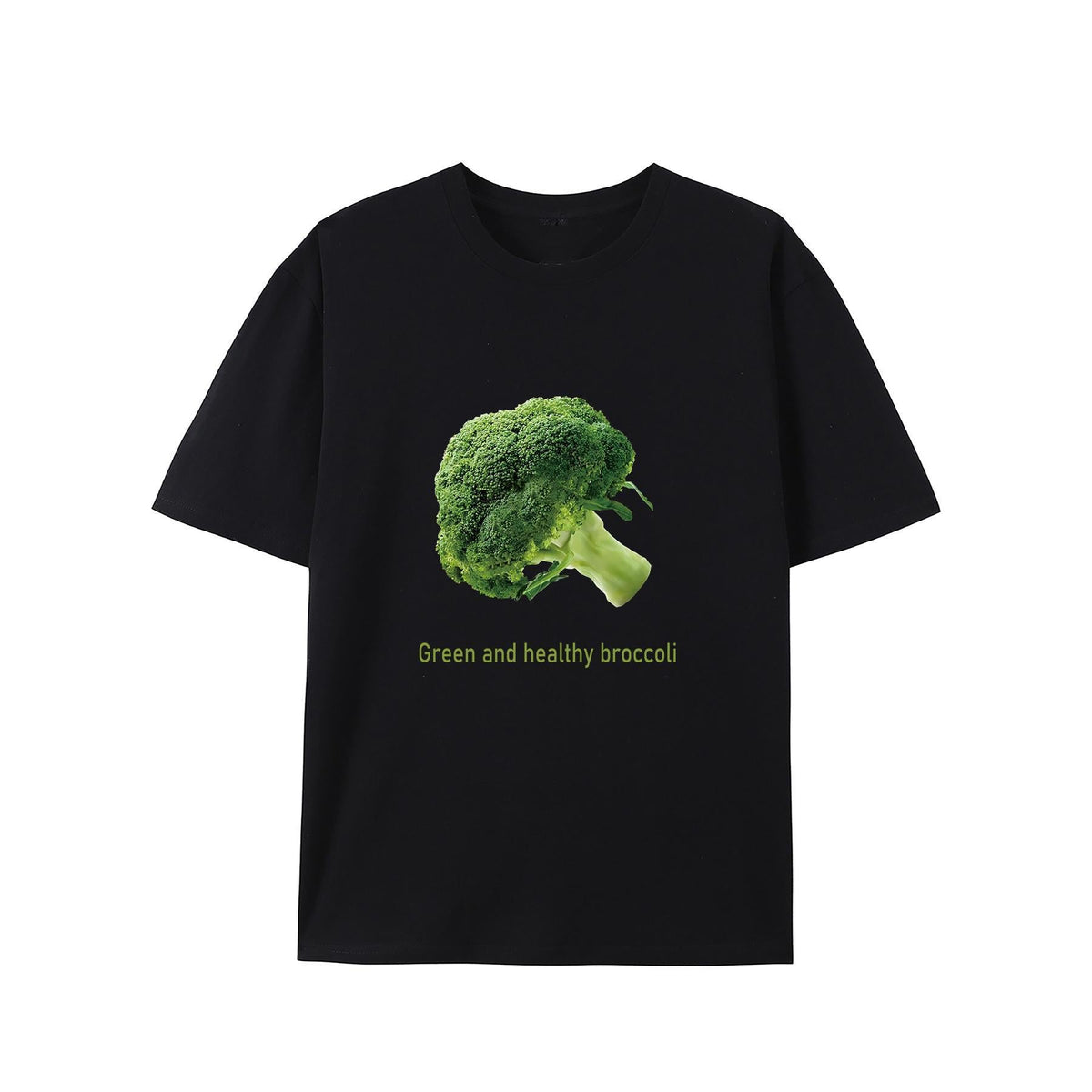 Women's Short-Sleeve Cotton T-Shirt - Green Healthy product image 1