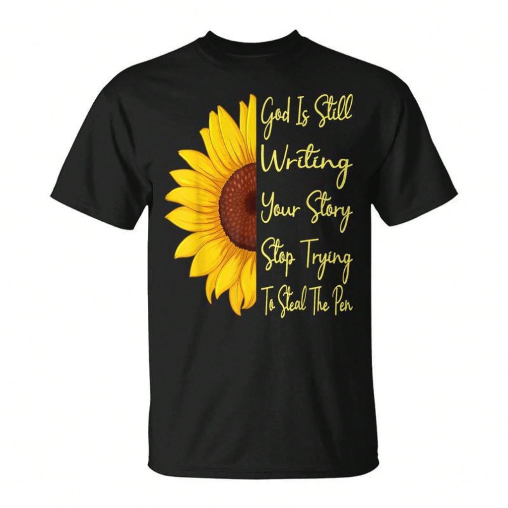 God Is Still Writing Your Stop Trying To Steal Pen-Shirt product image 9