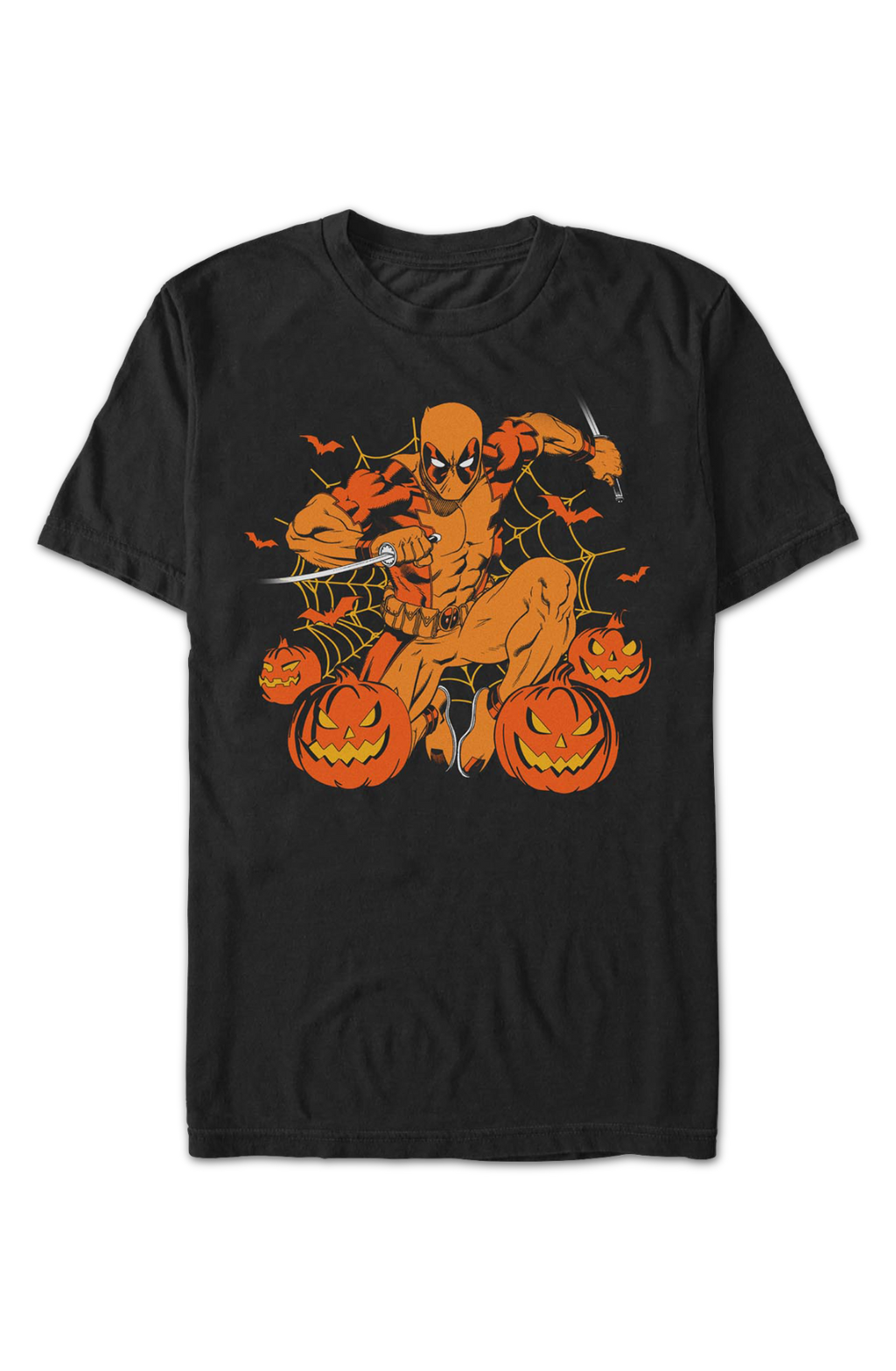 Deadpool Jack-o'-Lanterns Marvel Comics T-Shirt product image 2