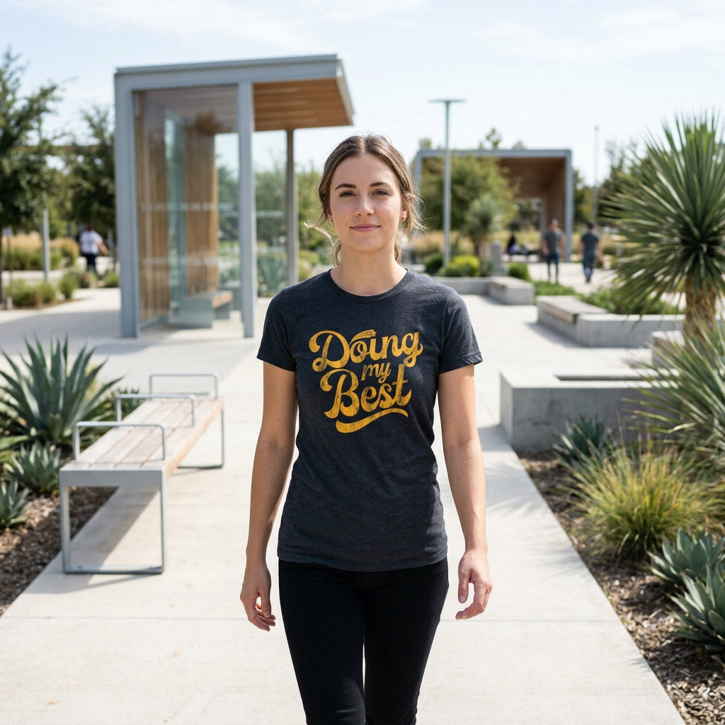 Doing My Best Women's T Shirt product image 2