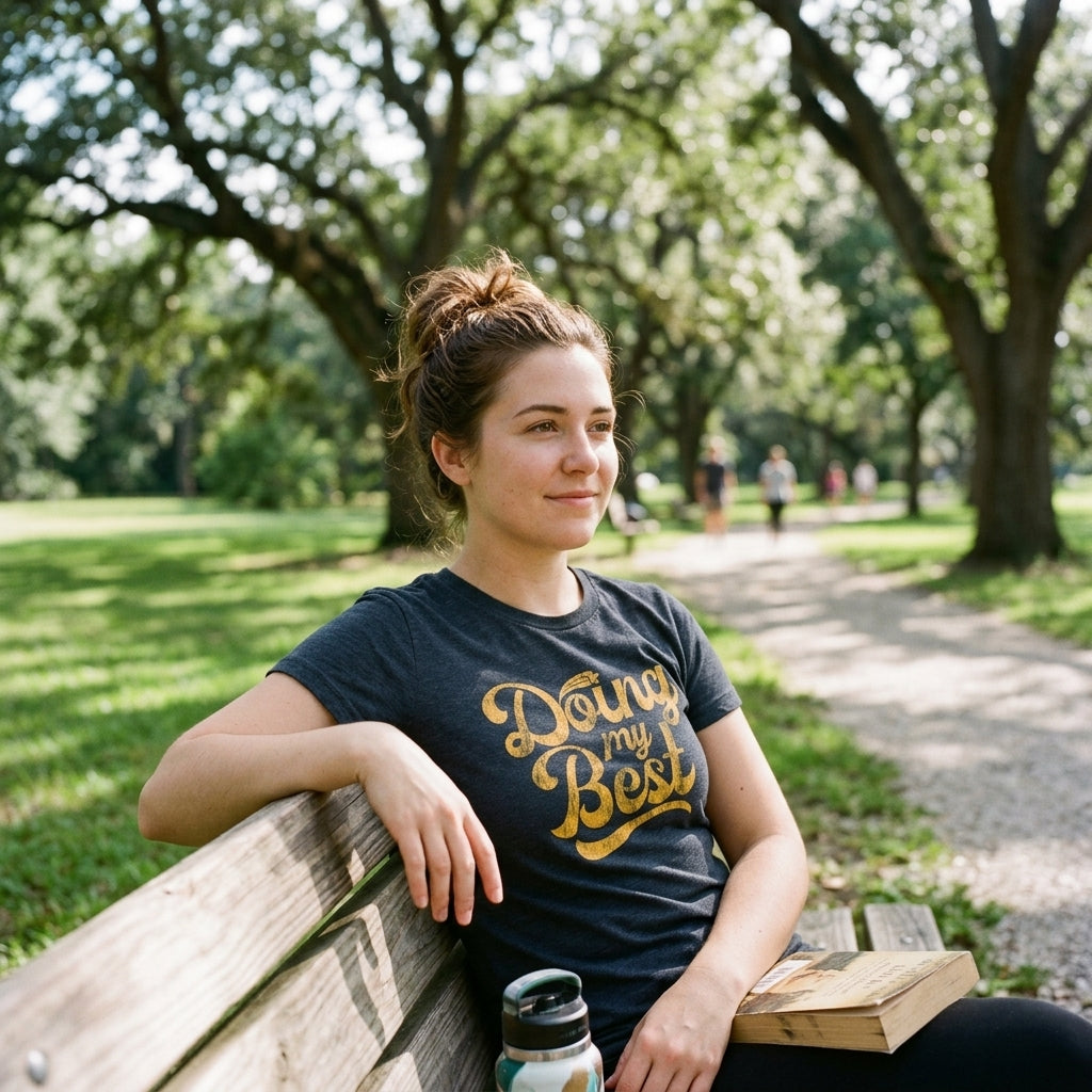 Doing My Best Women's T Shirt product image 4