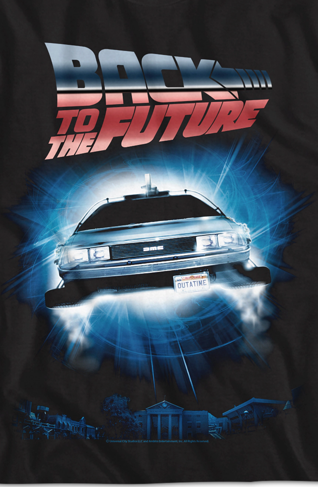 Don't Need Roads Back To The Future T-Shirt product image 2