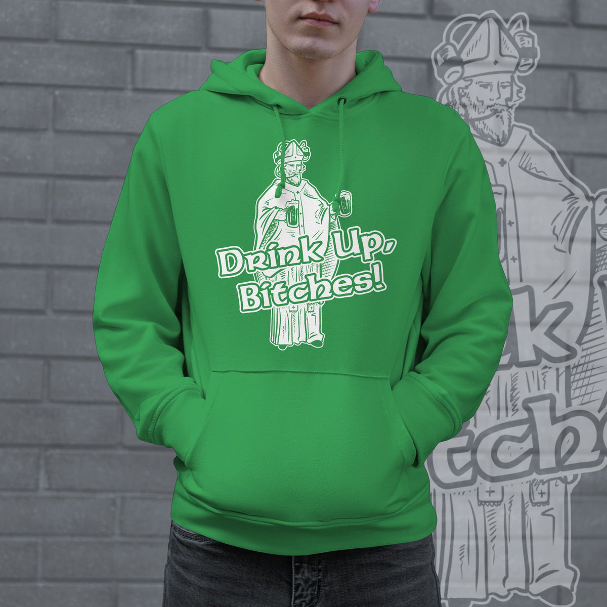Drink Up Bitches Hoodie product image 2