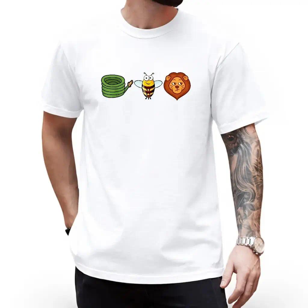 Hose Bee Lion Mens T Shirts Cotton Short Sleeve T-Shirt product image 9