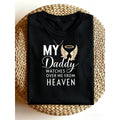 Men'S Memory T Shirt My Daddy Watches Over Me From Heaven product image 1