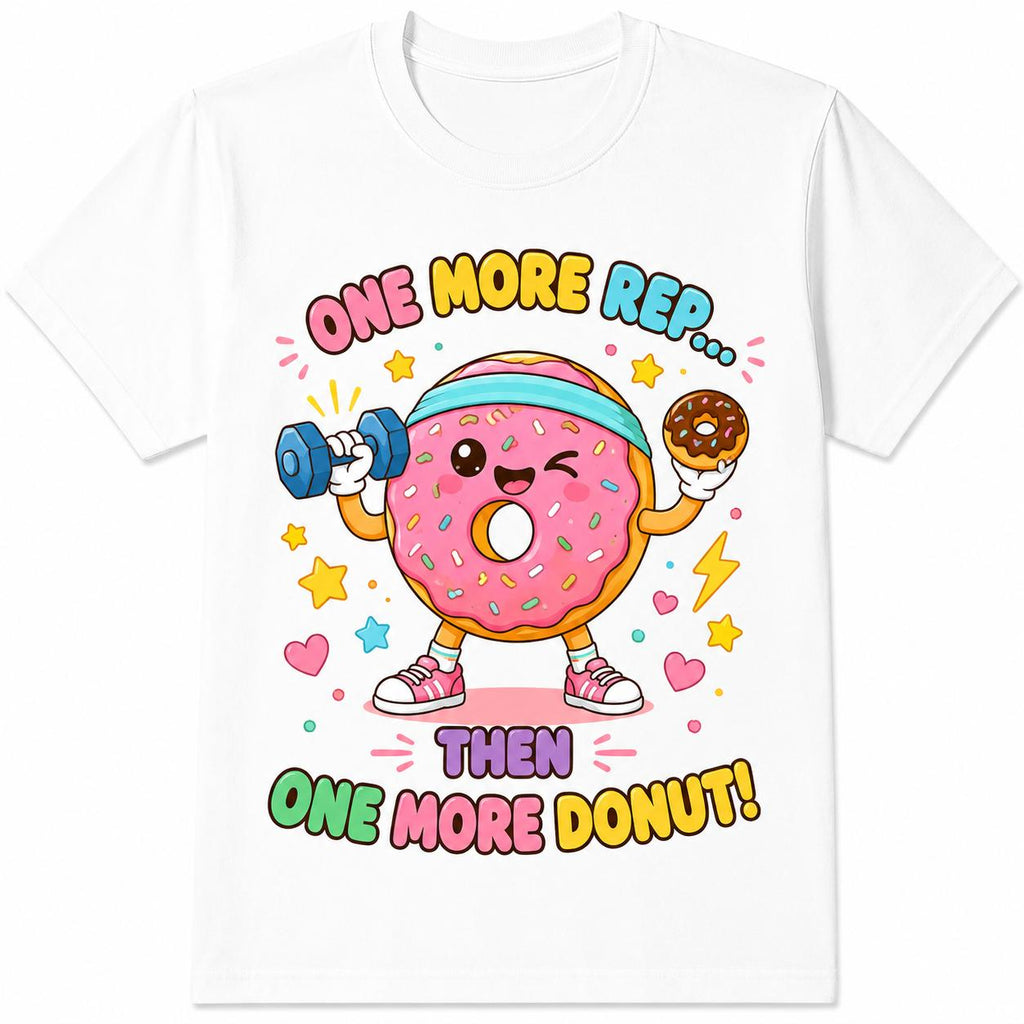 Kawaii Donut Fitness Funny Workout Cartoon Sweet Treat Gym product image 2