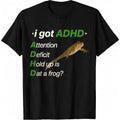 Men's 100% Cotton ADHD Meme T-Shirt, Comfy Casual Classic product image 1