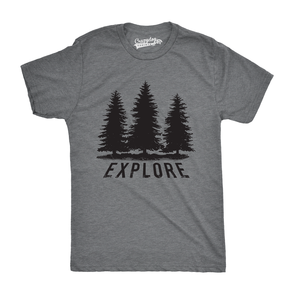 Explore Pine Trees Men's T Shirt product image 1