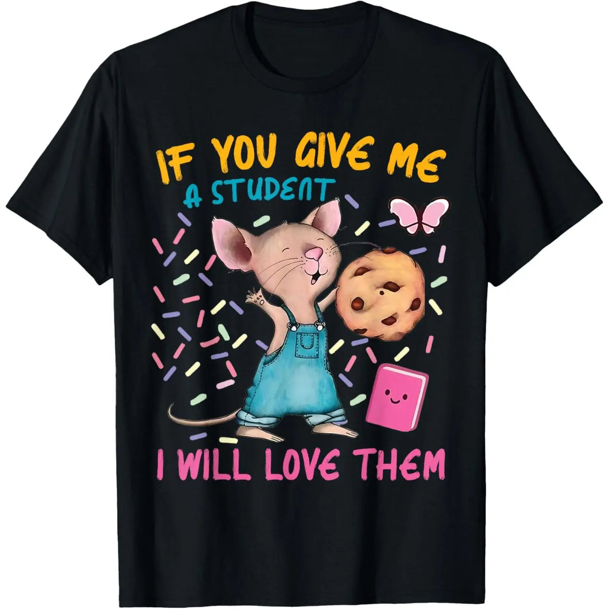 Mouse Teacher Graphic Sports Top - Light, Breathable, Soft product image 8