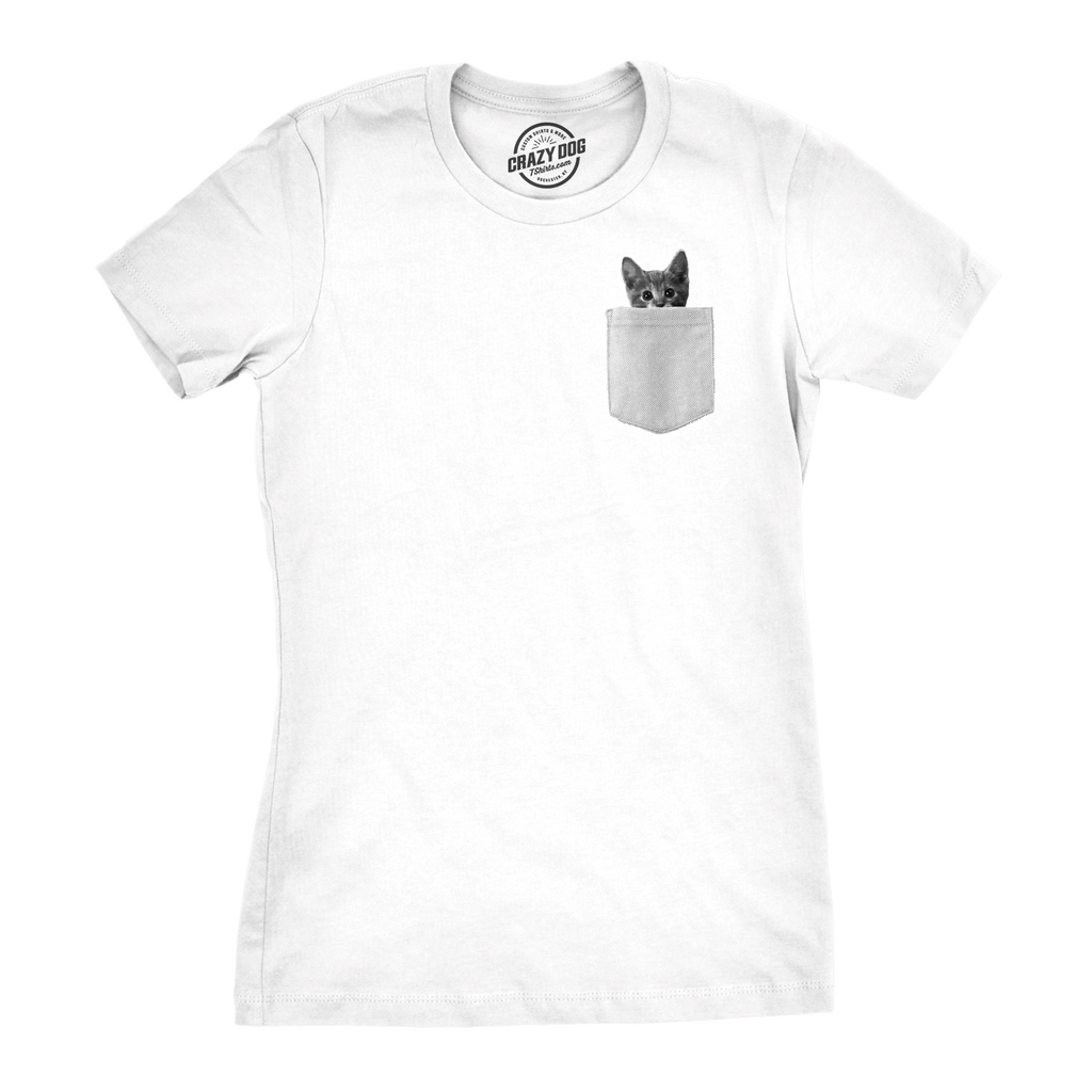 Pocket Cat Women's T Shirt product image 1