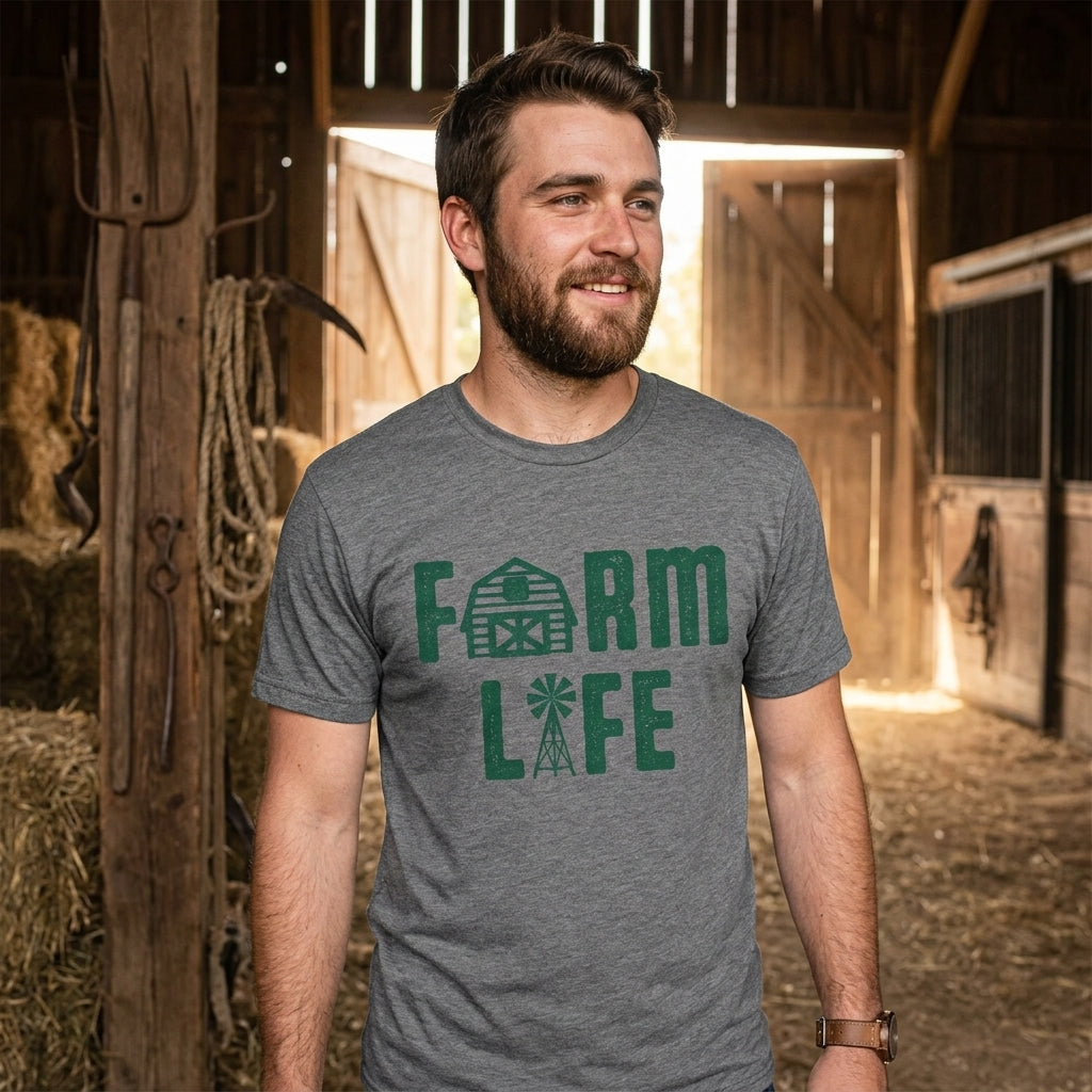 Farm Life Men's T Shirt product image 4
