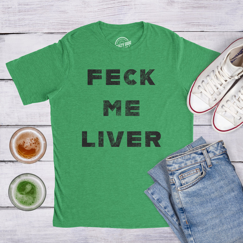 Feck Me Liver Men's T Shirt product image 2